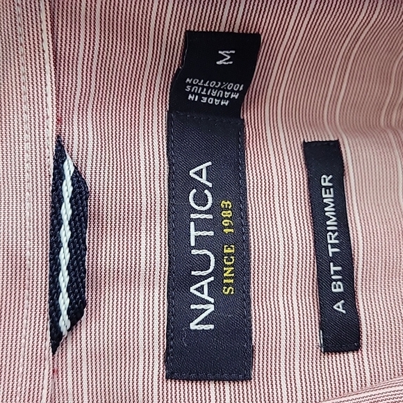 NAUTICA men's MEDIUM button down shirt - Picture 3 of 6